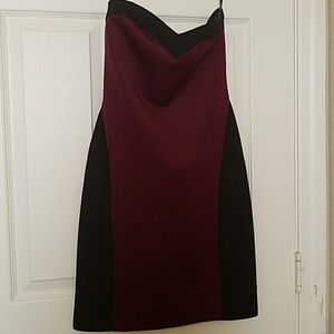 Maroon dress